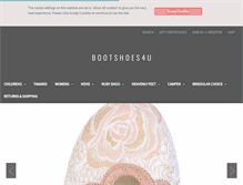 Tablet Screenshot of bootshoes4u.com